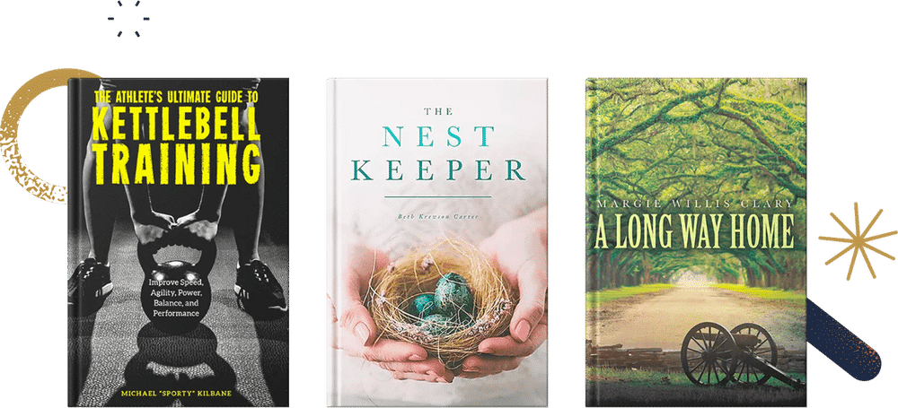 Collection of book covers